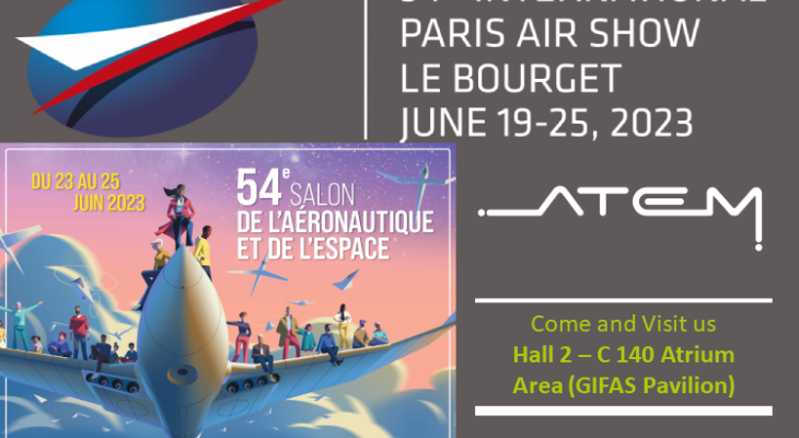 Atem will be back to the 54th Paris Airshow!
